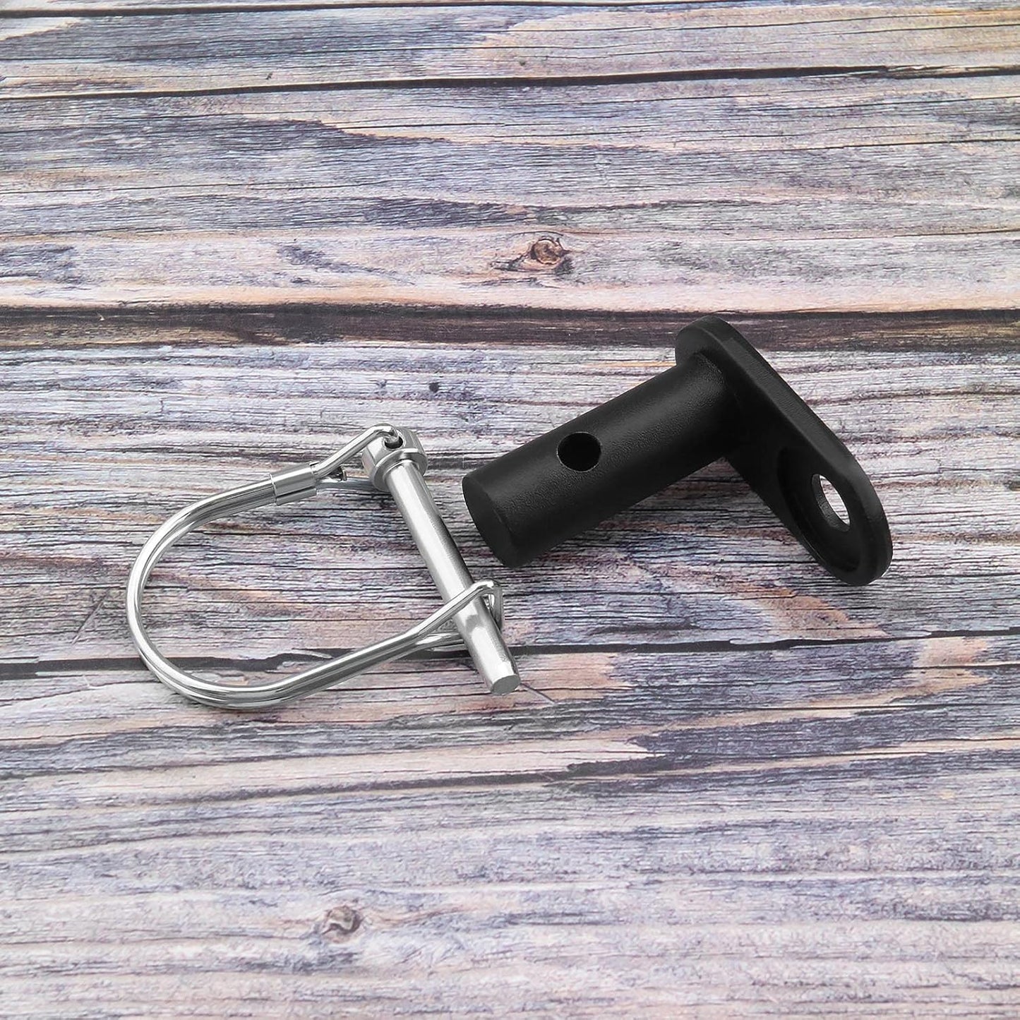 2PCS Bicycle Trailer Hitch Connector with 4PCS Coupler Pin Trailer Bike Coupler Pet Cargo Bike Trailer Hitch Attachment for Folding Bikes Pet Carts Hauling Goods