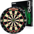 Pro SFB Bristle Dart Board - Professional Staple Free Bullseye Dartboard | Pro  Dart Board for Home, Tournament or Club | Durable Bristle Dartboards for Darts Enthusiasts