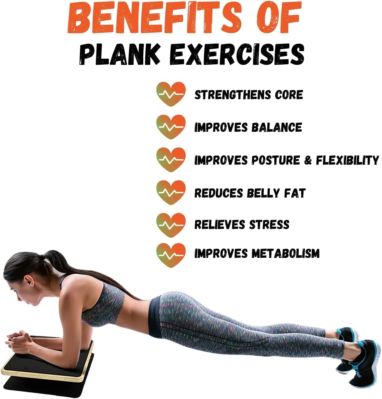 Professional Rocker Balance Board for Leg Workout | 17.5” Rocker Board, Rocker Wooden Balance Board for Balance & Exercises