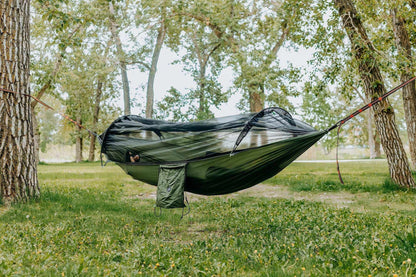 Portable Camping Hammock with Mosquito Net