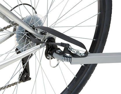 Quick-N-Ez Double Tow behind Bike Trailer for Toddlers, Kids, Converts to Stroller, Jogger, 2-In-1 Canopy, Universal Bicycle Coupler, Folding Frame, Multiple Colors